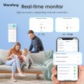 Wenefang Zigbee Weather Station Digital Thermometer Room Tuya Smart Hygrometer High Quality Electronic Table Clock Temperature And Humidity Sensor. 