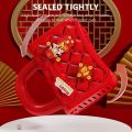 Portable Plastic Bubble Machine Red Electronic Bubble Blower Flash Lights Sounds Firework Machine Weddings. 