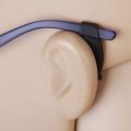 XHHDQES 9 Pairs of Ear Hooks Glasses Supports Anti-Slip Silicone - Black. 