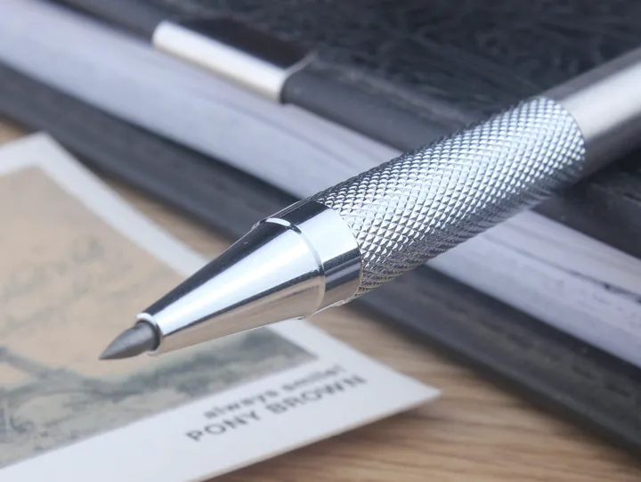 thumbnail image 2 of MROOFUL Metal Mechanical Pencil Set - 1.3mm & 2.0mm Automatic Drawing Pencils With HB Lead Refills 2 of 12