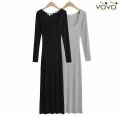 New Long Bodycon Full Sleeve Dress For Women. 