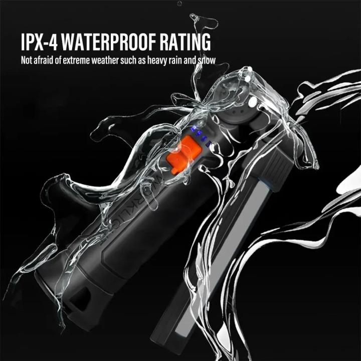 Luxury%20Rechargeable%20LED%20Work%20Light%20Camping%20Flashlight%20Rotatable%20Head%20with%204%20Lighting%20Modes%20With%20Magnet%20Waterproof%20Emergency%20Lighting%20-%20Image%204