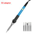 220V 60W Soldering Iron Kit Adjustable Temperature 15 In 1 Tool Set With Soldering Iron EU Plug AU UK US Fengshi. 