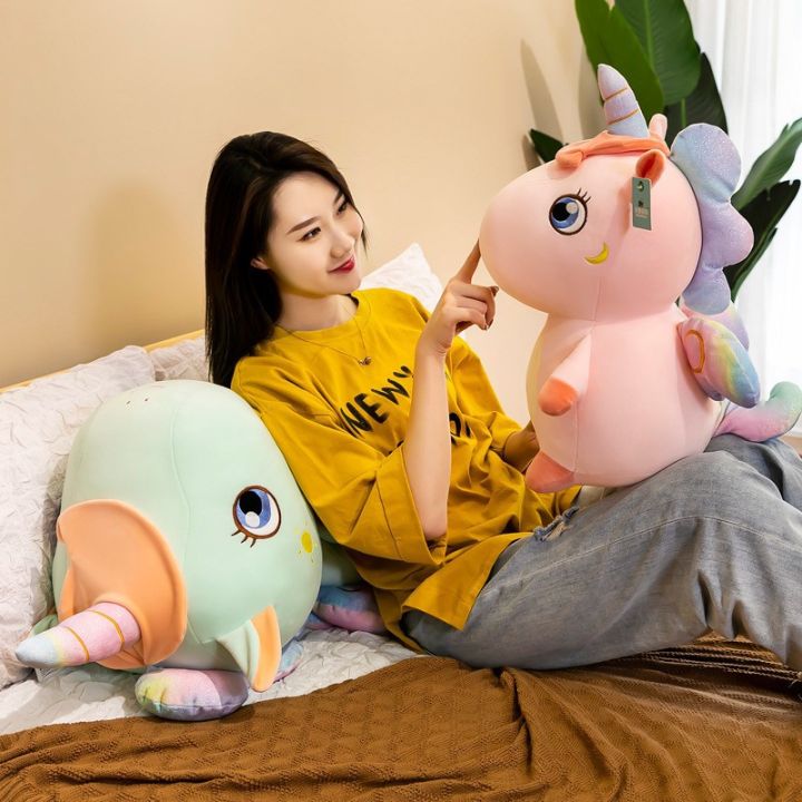 Unicorn%20Doll%20Plush%20Toy%20Children's%20Rag%20Doll%20Pillow%20Comfort%20Doll%20-%20Image%204
