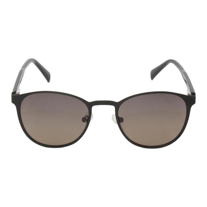 Light Brown Shaded Round Sunglasses (Unisex)