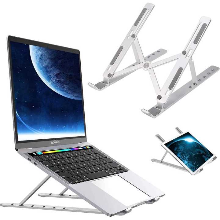 Aluminum%20Alloy%20Metal%20Adjustable%20Laptop%20Stand%20for%2010%20to%2017%20Inches%20Macbook/Laptops/Tab%20-%20Image%202