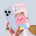 FELMYST for Redmi Note 10 Pro Note 10 Pro Max Back Cover Cute Pororo Loopy Cream Texture Wavy Edge Soft Silicone Phone Case. 