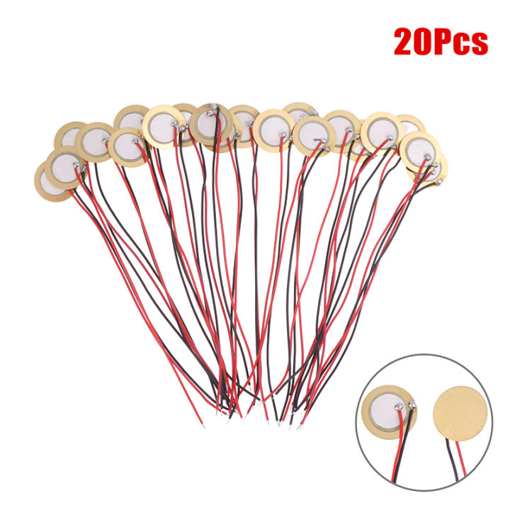 Component Piezo Speakers 50PCS 20 Dru Piezo Eleents Sounder Sensor ...