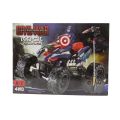 Captain America Rock Crawler Stunt Remote Control Car Charging Battery  4WD. 