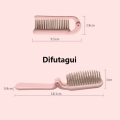 Difutagui InsCompact Portable Comb Mini Hairstyle CushionHOT 【】 Air Comb Special Folding Ladies Comb Cute Student Anti-Static Massage Hairbrush. 