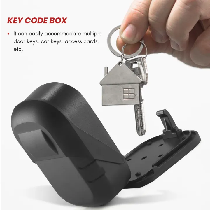 Key%20Lock%20Box%20Wall%20Mount%204%20Digit%20Combination%20Weatherproof%20Key%20Storage%20Lock%20Box,%20Large%20Capacity%20Security%20Combo%20Lockbox%20-%20Image%203