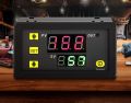 Timer Delay Relay, AC 220V Programmable Digital Cycle Delay Relay Timer Switch Module, LED Display 0ms-999h. 