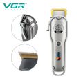 VGR V-650 Electric Hair Clipper , Hair Trimmer - Professional Rechargeable Trimmer for Men with LCD Display. 