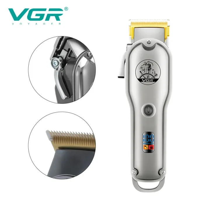 VGR%20V-650%20Electric%20Hair%20Clipper%20,%20Hair%20Trimmer%20-%20Professional%20Rechargeable%20Trimmer%20for%20Men%20with%20LCD%20Display%20-%20Image%208