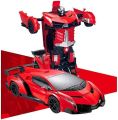 Lamborghini Hand Held Remote Controlled Transformer Robot And Chargeable Car,. 