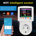 Smart Wattmete Digital Meter Electricity Energy Meter Voltage Current Protection Timer Switch EU Plug. 