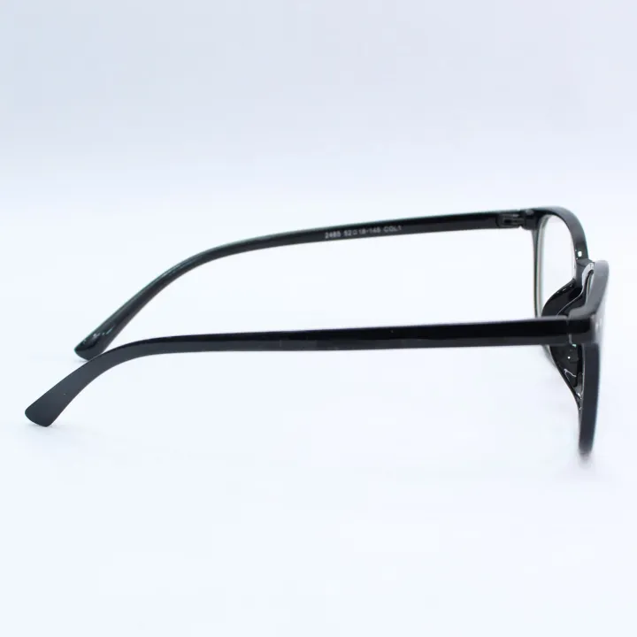 Black%20Oval%20Prescription%20Blue%20Cut%20Glass%20With%20Plano%20To%20Minus%206%20(Sph)%20Power%20-%20Image%204