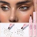 1PC Natural Freckles Pen Waterproof Face Brown Eyeliner Dot Spot Pen Makeup Waterproof Dot Spot Pen Pretend Makeup Tool. 