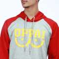 Saitama Oppai Full Sleeve Printed Hoodies For Men. 