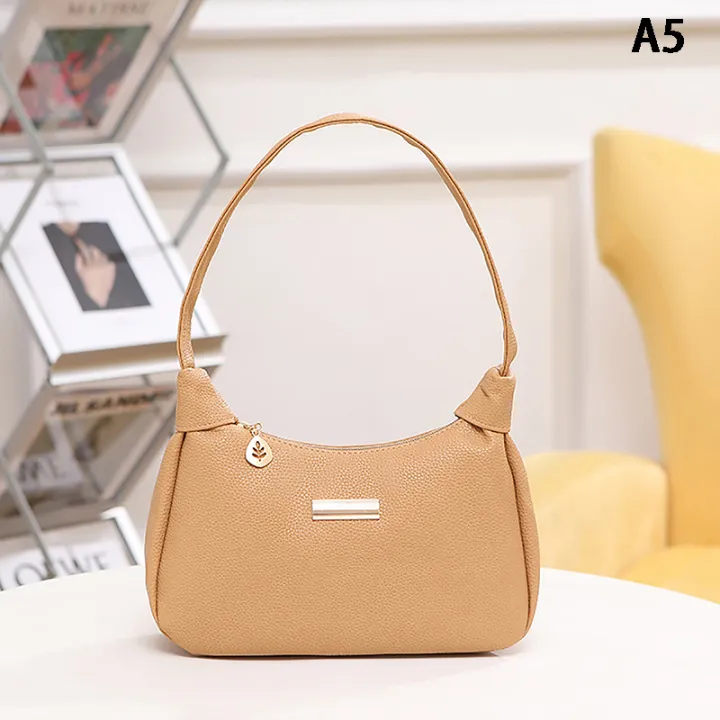 Lichee%20Leather%20Women%20Shoulder%20Bag%20Retro%20Solid%20Color%20Hobos%20Handbags%20Leisure%20Underarm%20Armpit%20Bag%20Fashion%20Exquisite%20Shopping%20Bag%20Cologo%20-%20Image%205