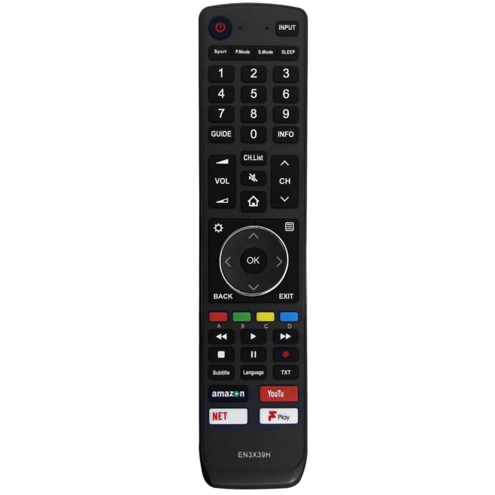 (GGBR) EN3X39H Replaced Remote Control for TV H50U7AUK 50inch 55inch 65inch U7A