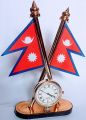 Nepali National Flag Stand. 