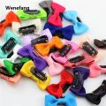 Wenefang 10/20Pcs Candy Color Baby Mini Small Bow Hair Clips Safety Hair Pins New Barrettes for Children Girls Kid Hair Accessories Wholesale. 