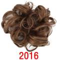Human Real Natural Curly Messy Bun Hair Piece Scrunchie Hair Extensions Wig. 