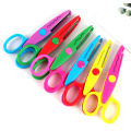RHS Online 5 Inch Laciness Zig Zag Scissors Lace Scissor Cutters Portable Handmade Pinking Shears Paper Cutting Journaling Kid Crafts. 