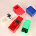 1Pc Prank Spider Scare Box Spider Hidden In Case Funny Halloween Toy Scarebox Trick Joke Toys Gift Jessica. 