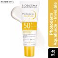 Bioderma Photoderm Aquafluide SPF 50+ UVA UVB PA++++ Sunscreen 40 ml | Invisible | Sensitive Skin | Moisturizing | Dry Touch | Ultra Light Texture. 