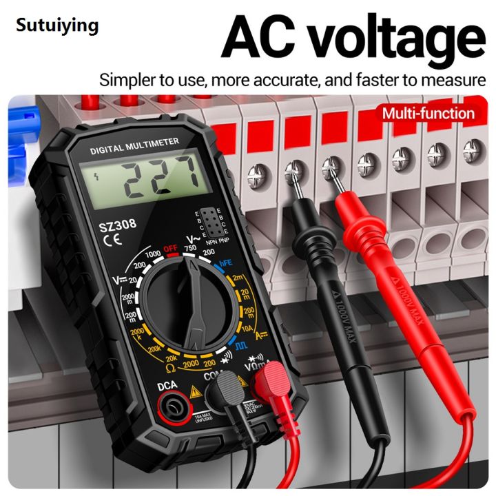 Sutuiying%202/1PCS%20ANENG%20SZ308%201999%20Digital%20Multimeter%20AC/DC%20Tester%20Machine%20Handheld%20New%20Multimetre%20Professional%20Multi%20Meter%20Multimetro%20Ohm%20Malt%20-%20Image%202