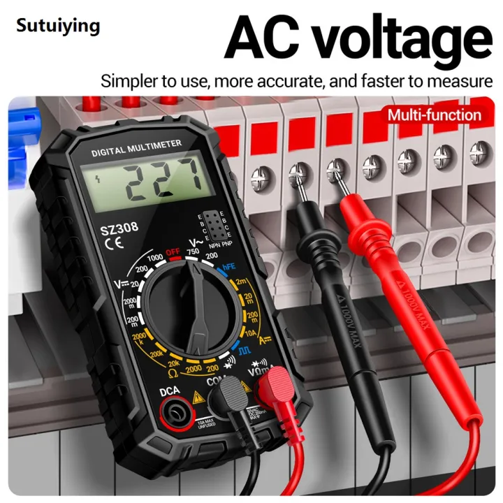 Sutuiying%202/1PCS%20ANENG%20SZ308%201999%20Digital%20Multimeter%20AC/DC%20Tester%20Machine%20Handheld%20New%20Multimetre%20Professional%20Multi%20Meter%20Multimetro%20Ohm%20Malt%20-%20Image%202