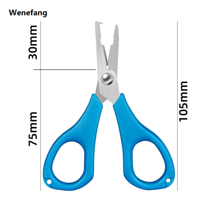 Wenefang DNDYUJU Stainless Steel Multifunctional Fishing Plier PE Line Cutter Hot Selling with Jagged Hook Remover Carp Fishing Tools Accessories