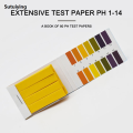 Sutuiying 80-800pcs PH Test Strips 1-14 PH Wide Range PH Strips with Comparison Chart Precision for Water Saliva Urine Soil. 