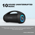 Ultima Soundbox S50 50W Bluetooth Speaker with Ultima Supreme Sound | FM Radio |  7Hours Playtime | 70MM Driver Size | Surround Sound | Dynamic RGB LED Lights | TWS Mode | IPX5 Rated speaker. 