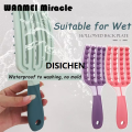 DISICHEN 1pcs Extended Handle Silicone Shampoo Brush Scalp Massage Soft Wide Teeth Head Wash Long Handle Shower Head Scrubber Hair Tool Luxury. 