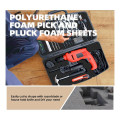 Pick and Pluck Foam, 40.64 X 30.48 X 5.08 cm Pick Insert Foam Protective Cover, Pluck Foam Board for Tools. 