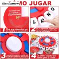 Huadunwen Fit, Gift Toys Educational Pressed Letters Interactive Thinking New Fast Board Family Games Word Spanish - Kids Games, 6 years old. 