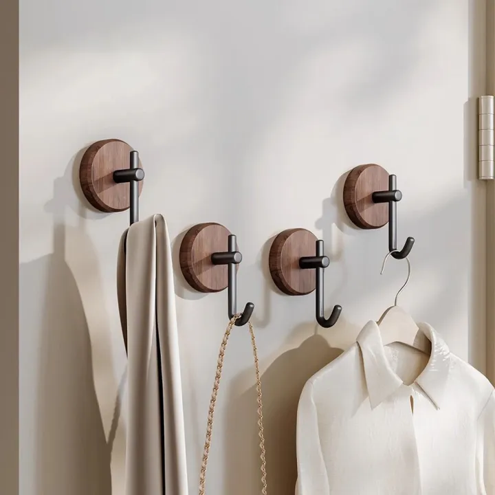 Northern%20Europe%20Wood%20Wall%20Mount%20Hook%20Self-adhesive%20Black%20White%20Wall-mounted%20Storage%20Hook%20Waterproof%20No%20Drill%20Towel%20Rack%20Ornament%20-%20Image%207