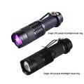Luxury 365/395nm LED UV Flashlight Mini Ultraviolet Torch Ultra Violet Lights Inspection Lamp for Pet Urine Scorpion Detector UV Lamp. 
