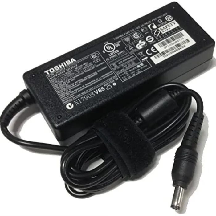 Toshiba Laptop Charger, Original Brand New, 19V, 65W, DC-Output