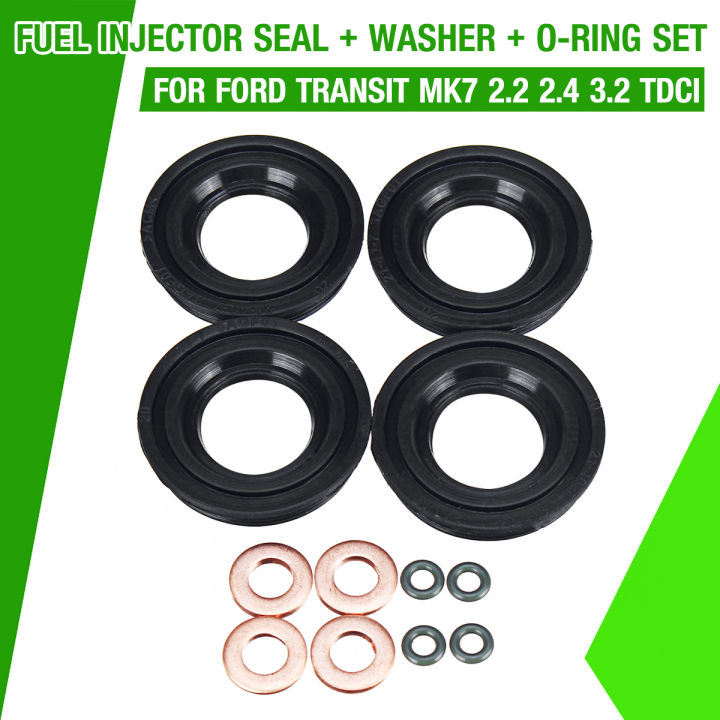 Kit Joints D'injecteur Carburant SHLPDFM - Compatible Ford Transit MK7 2.2 2.4 3.2 TDCi, Référence 1372494 - 10