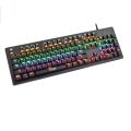 LDK.ai G1000 Terminator Series True Mechanical RGB Backlit Gaming Keyboard - Black. 