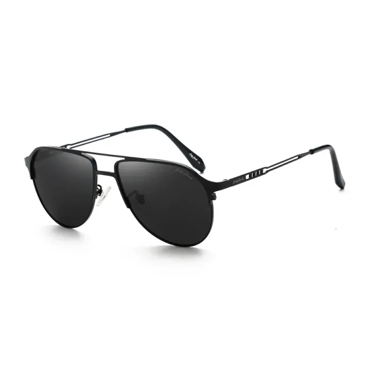 GREY JACK Half Metal Frame Toad Classic UV400 Protection Polarized Sunglasses GJ2306