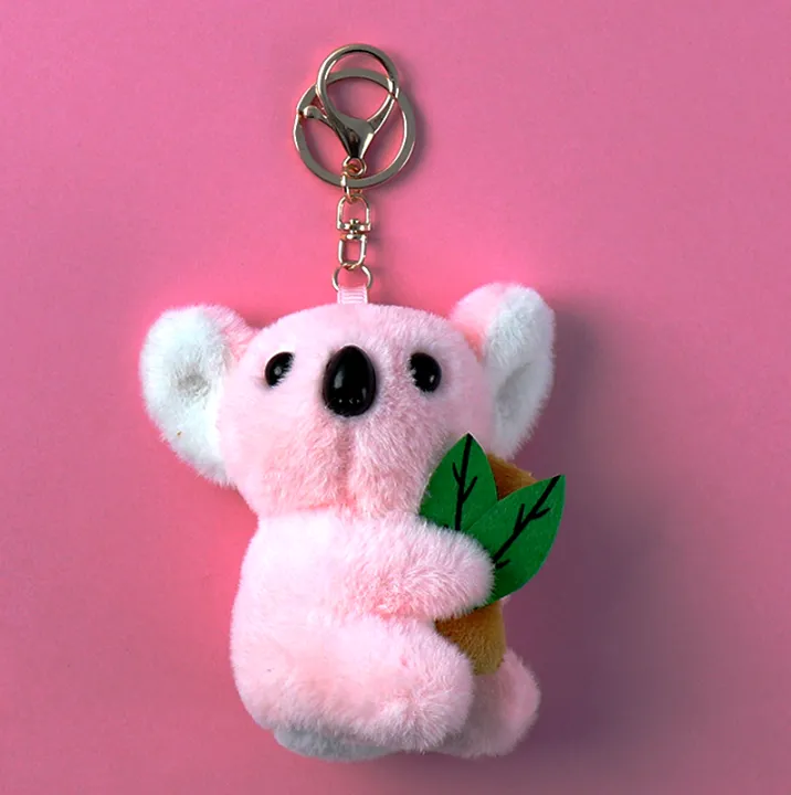 KOJA%20Cute%20Simulation%20Koala%20Plush%20Pendant%20Doll%20Keychain%20-%20Image%204