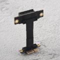 PCIE X1 Riser Cable Dual 90 Degree Right Angle PCIe 3.0 X1 to X1 Extension Cable 8Gbps PCI Express 1X Riser Card 5cm. 