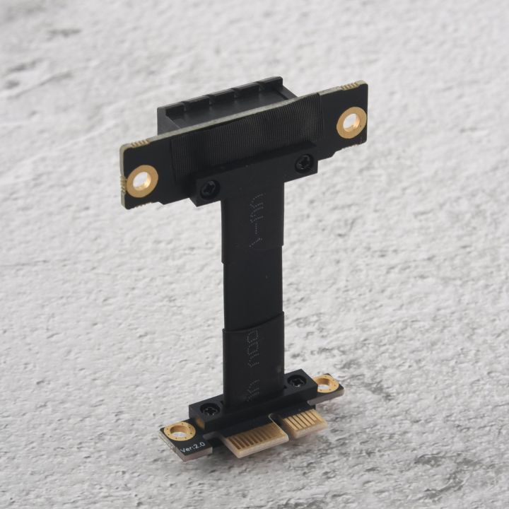 PCIE%20X1%20Riser%20Cable%20Dual%2090%20Degree%20Right%20Angle%20PCIe%203.0%20X1%20to%20X1%20Extension%20Cable%208Gbps%20PCI%20Express%201X%20Riser%20Card%205cm%20-%20Image%206
