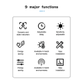JAERBEE 2X Mmwave Radar Smart Human Presence Sensor Reliable Performance Energy Saving Smart Life Zigbee Tuya(A). 