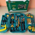 Multi Purpose 27 Pieces Household And Electrical Repair And Furniture Work Auto Full Tool Kit Set ( 27 In 1) Hand Tools Box Set. 